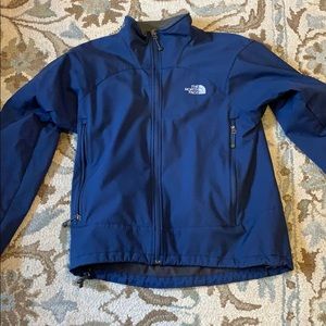 Fleece Lined North Face soft Shell